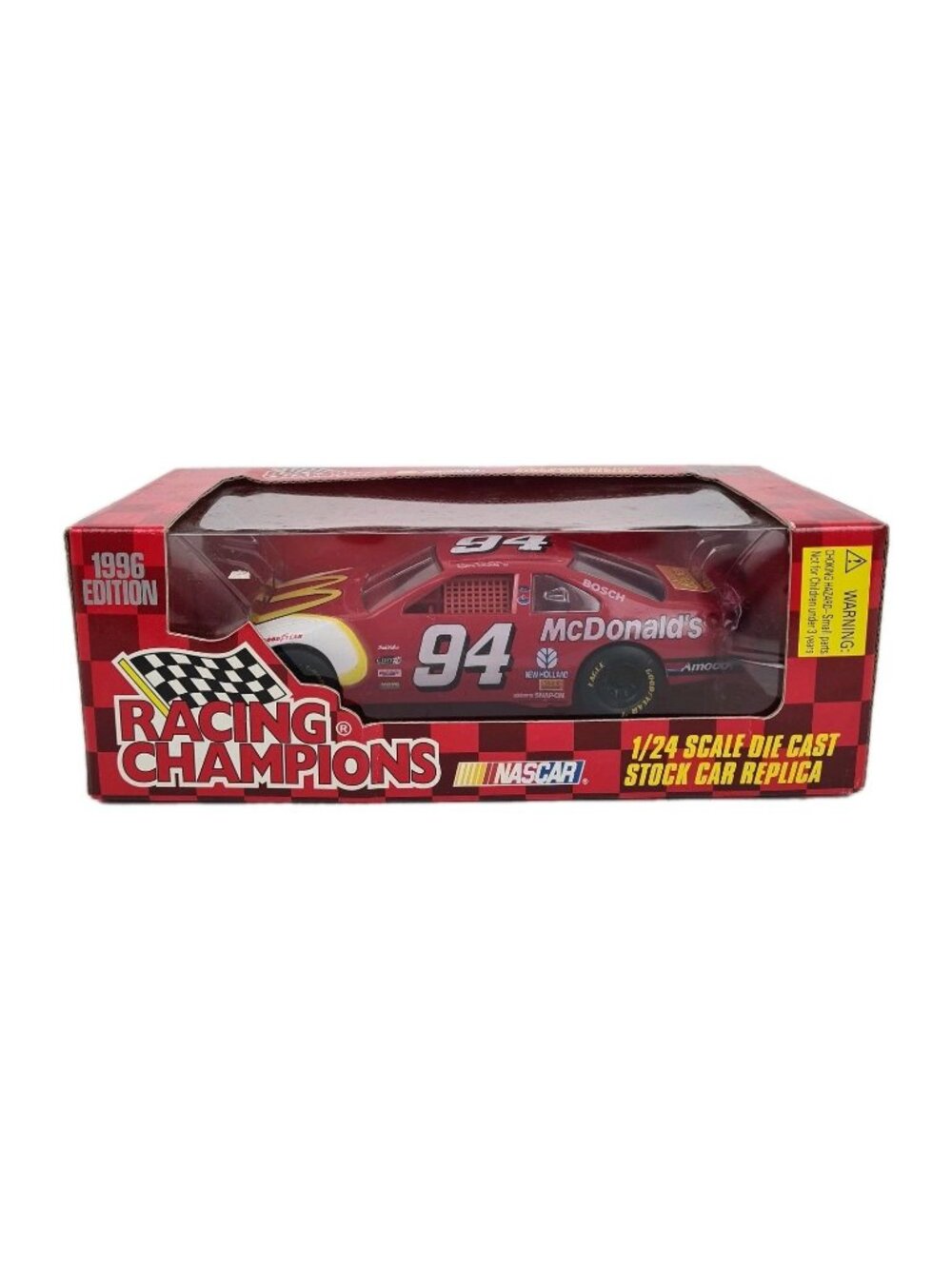 Racing Champions Nascar 1996 McDonalds #94 Bill Elliott 1:24 DieCast D45